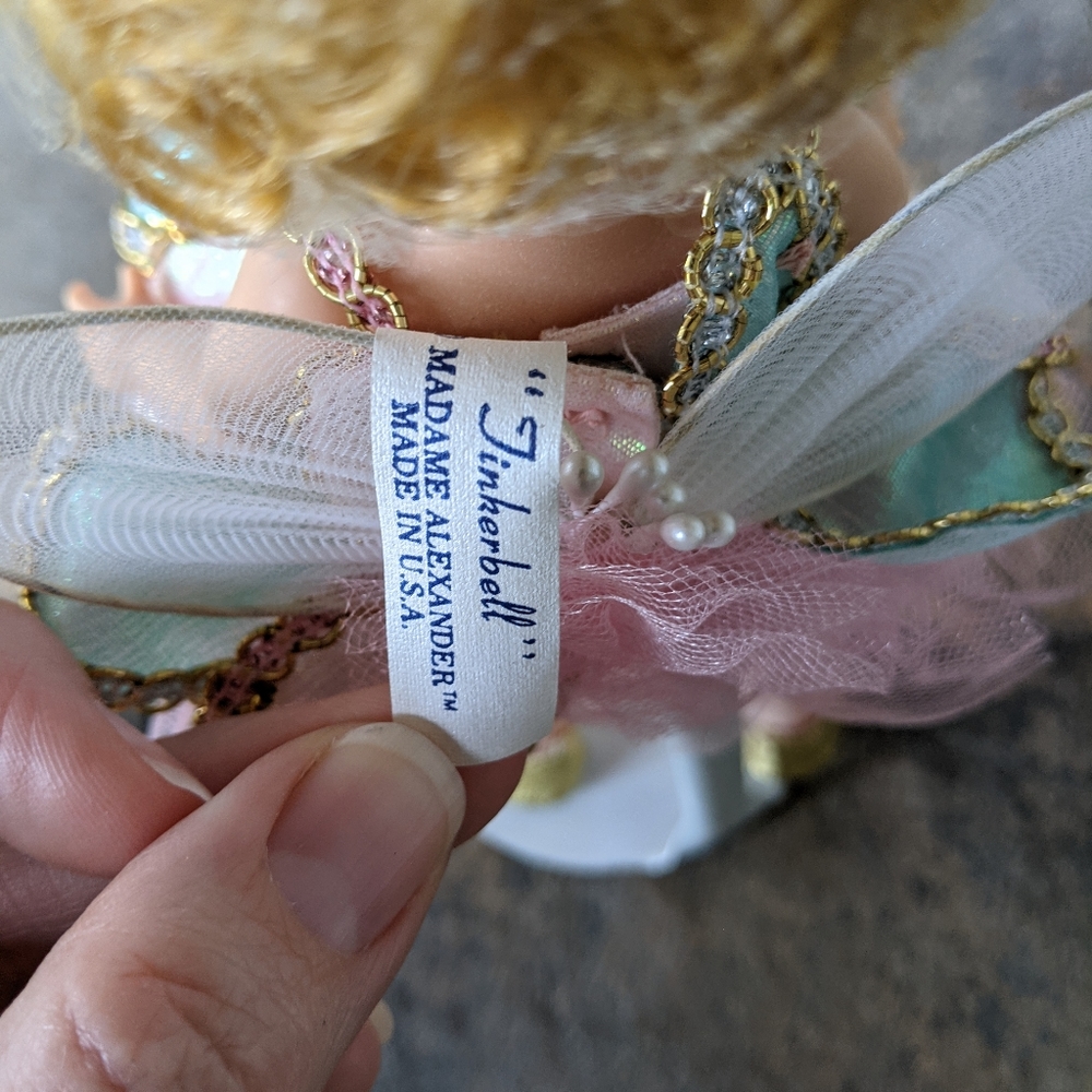 Madame Alexander "Tinkerbell" Doll and Stand - Picture 7 of 7